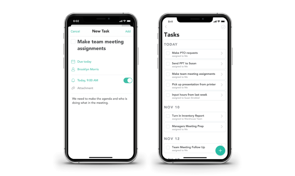 ProntoApp-Features-Tasks