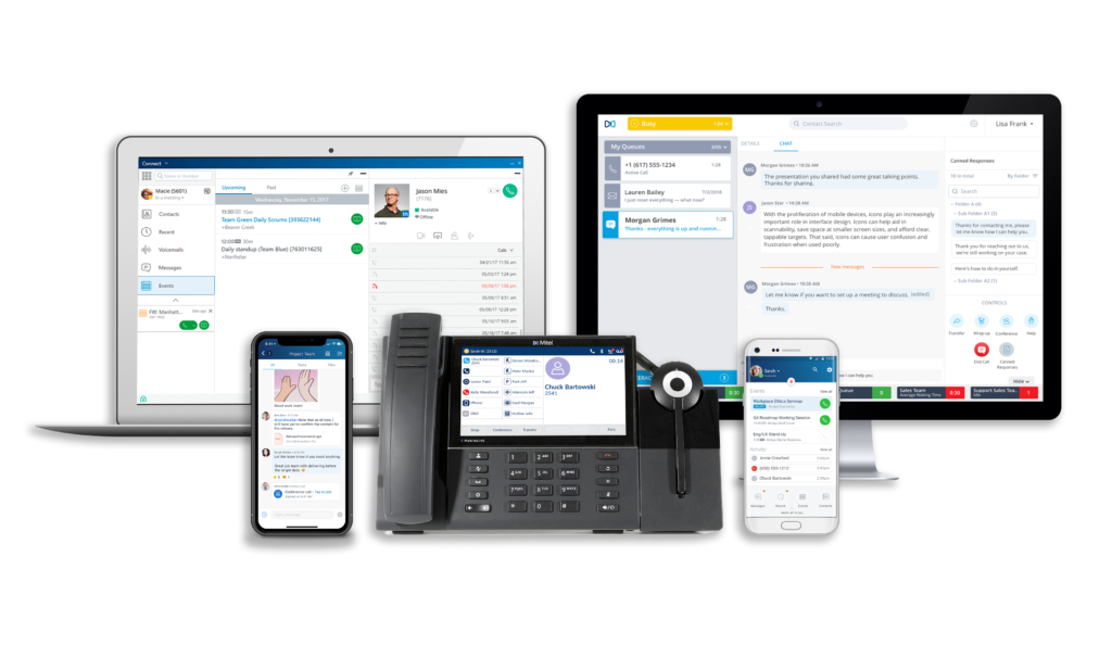 Mitel virtual collaboration UCaaS